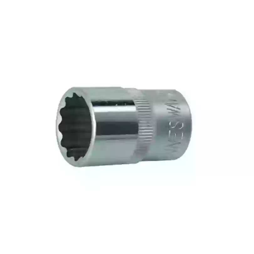 Khẩu ngắn 12 cạnh vặn tay 1/2"-10mm